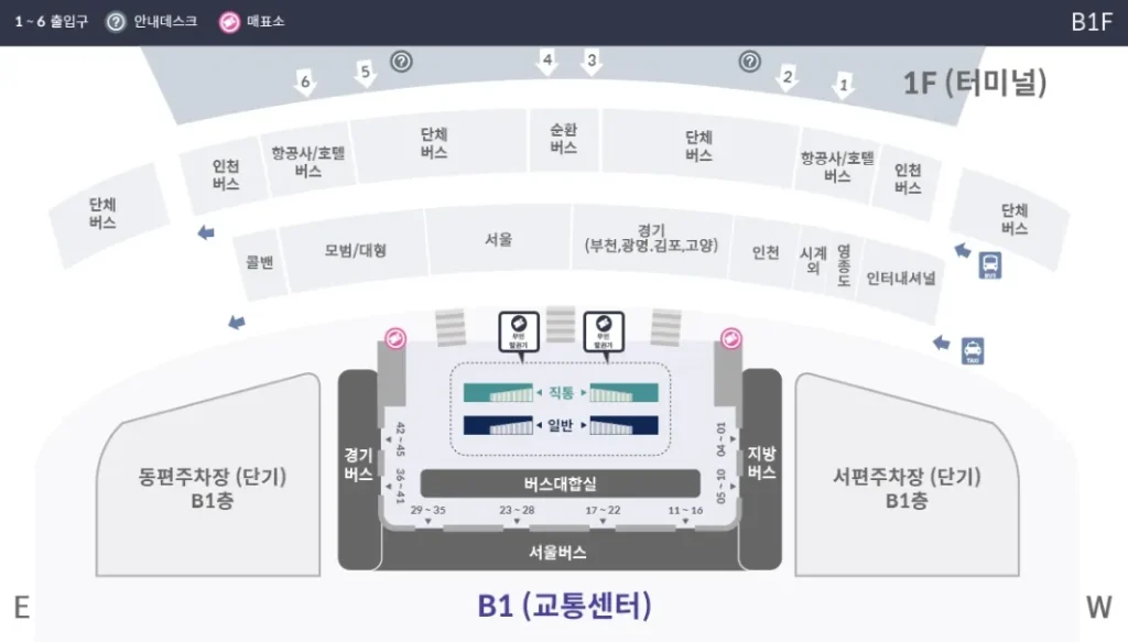 인천공항 T1 - T2 터미널 간 이동 방법 정리 • 5